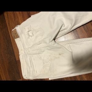 White Ripped Skinny Jeans